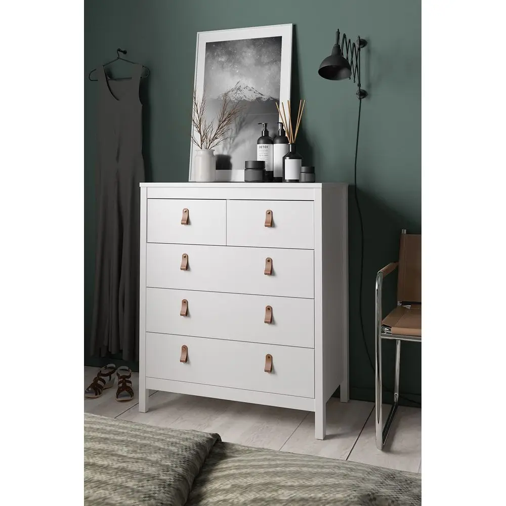 Drawer Double Dresser, Black Woodgrain