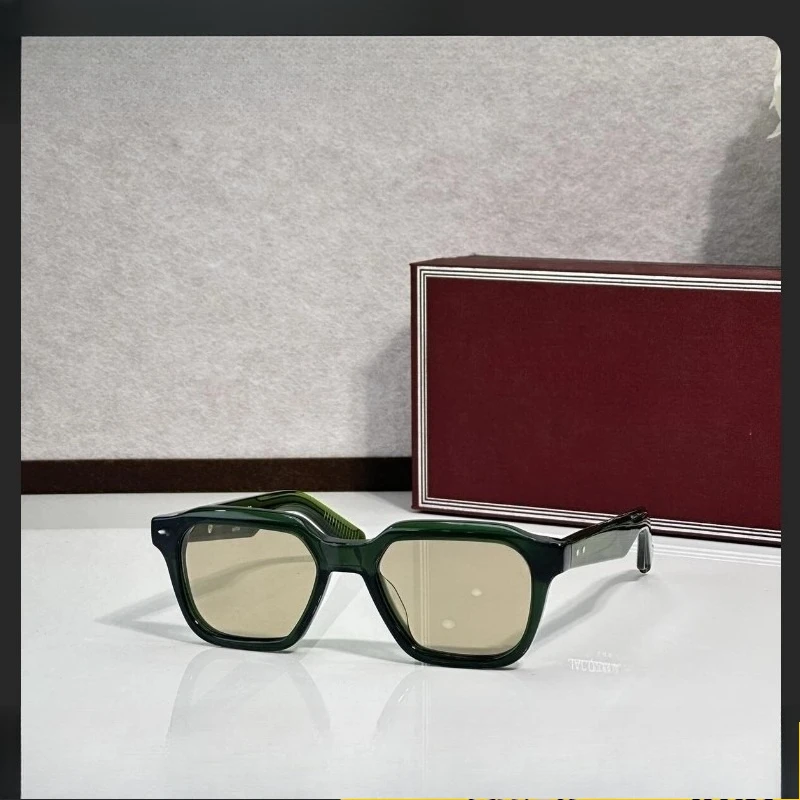 

2026 New Fashion Square Large Frame Sunglasses Unisex Vintage Intellectual Retro Men Women UV400