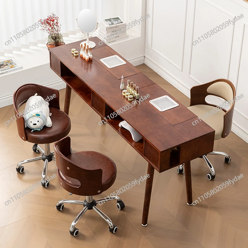 Beauty Luxury Nail Table Portable Modern Professional Equipment Nail Desk Manicure Simple Meuble Furniture