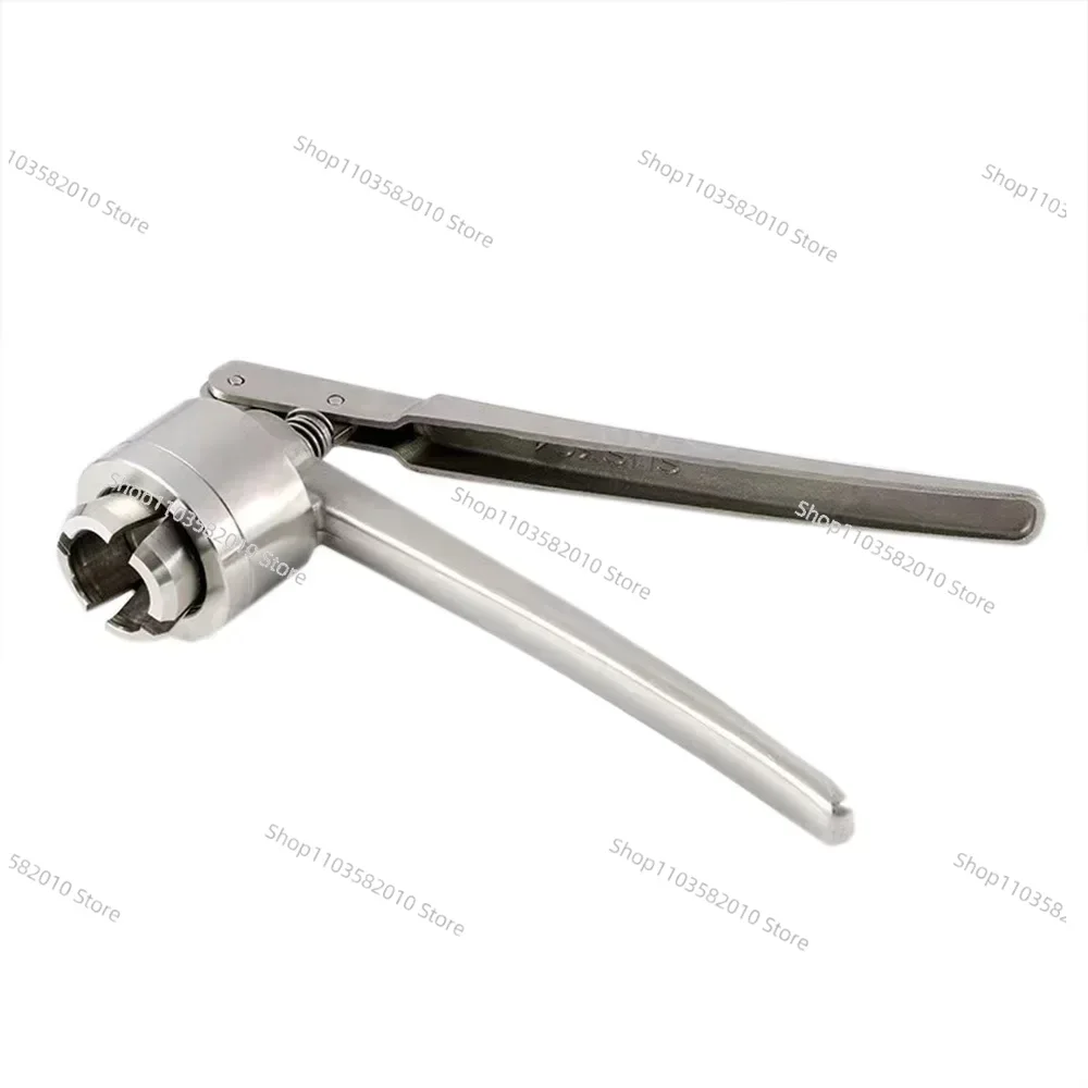 

Stainless Steel Hand Held Crimper Vial Sealer 11mm to 32mm Perfume Bottle Sealing Machine Manual Capper Flip Off Capping