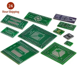 SOP Transfer Board SOP8 SOP10 SOP16 SOP28 TQFP QFN56/64 IC Test Board PCB Board SOT23 SMD to DIP