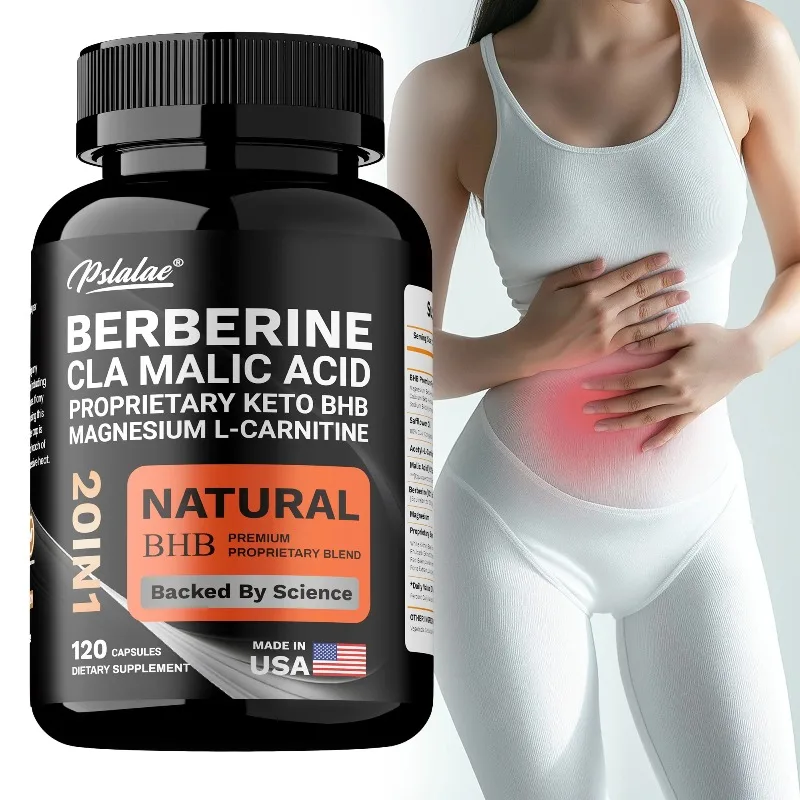 

20-in-1 Advanced Ketone BHB Blend - For Digestion and Liver Health, Metabolism, Support Insulin Health - L-Carnitine, CLA