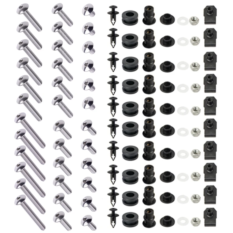 For Suzuki GSX-R1000 K9 09-16 Motorcycle Stainless Complete Bodywork Fairing Bolt Kit Screws Clip GSX-R1000 K9 2009-2016