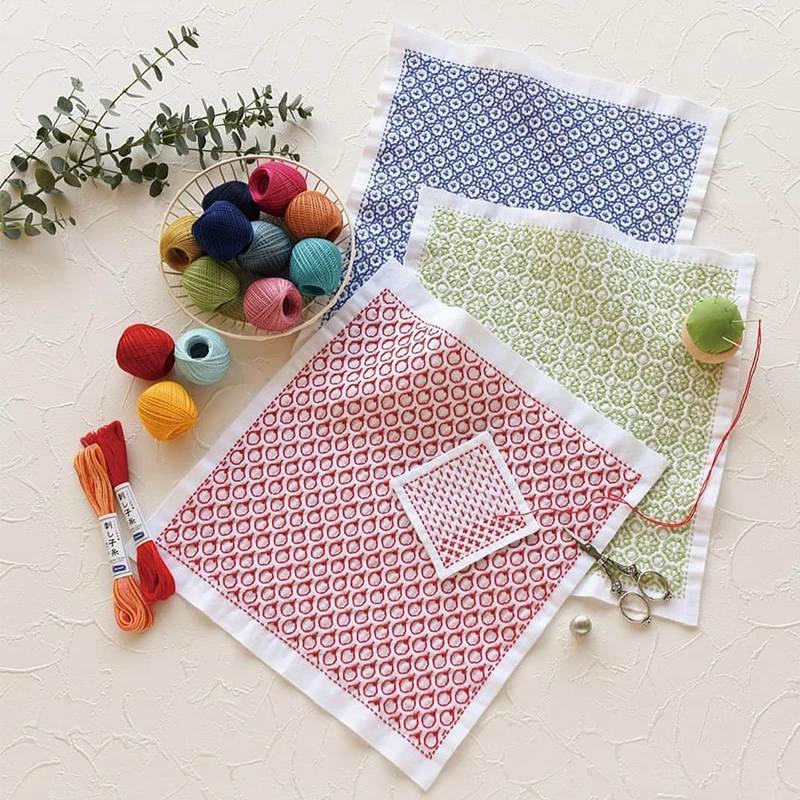 

Printed Embroidery, Picture-free Handkerchief Cloth DIY Ins Style Handmade, Olympus Flower Cloth Towel