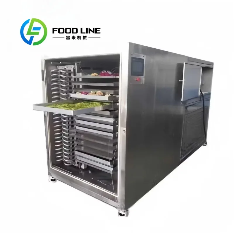 Food Freeze Drying Machine Quick Cooling Pre-Freezing Chamber Shortens Preprocessing Time Before Formal Vacuum Lyophilization