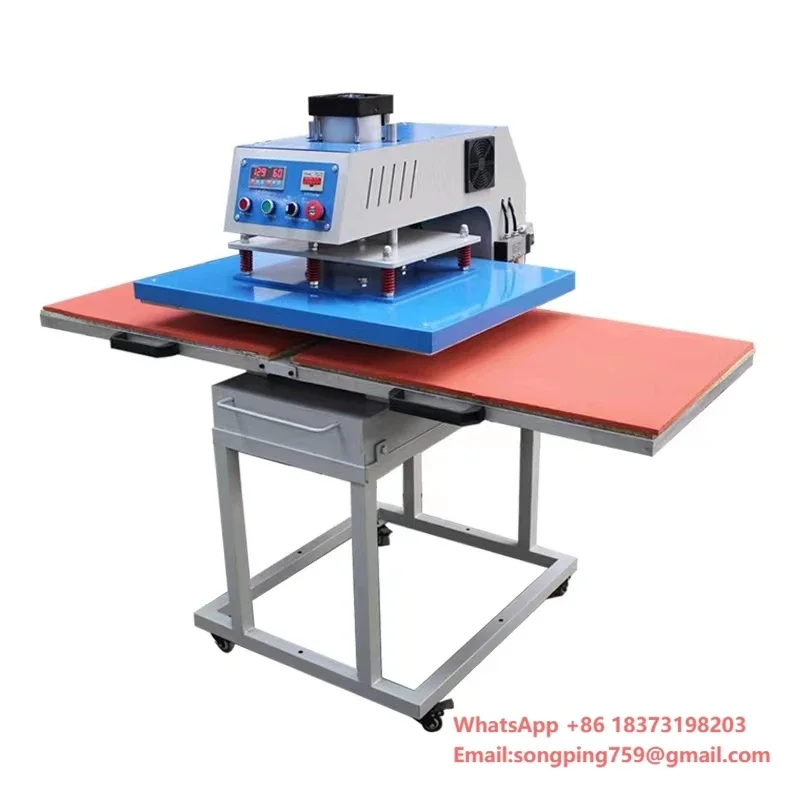 

Auto Open 16x20 t Shirt Printing Sublimation Transfer Machine 40x50 20x30 Heat Press Machine for DTF Sublimarion Eco Solvent