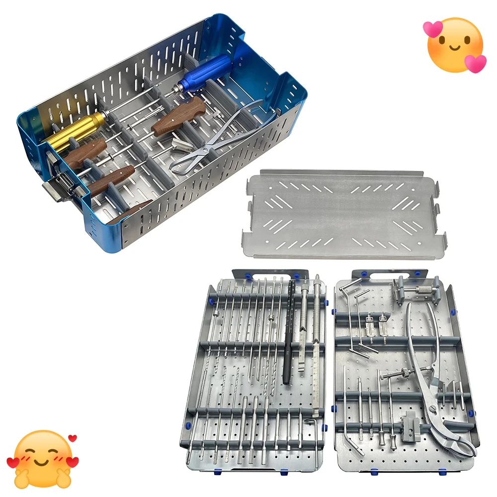 

Orthopedic Surgical Instruments 4.0/5.0 Paediatrics Osteotomy Locking Plate Instrument Set Basic Instruments