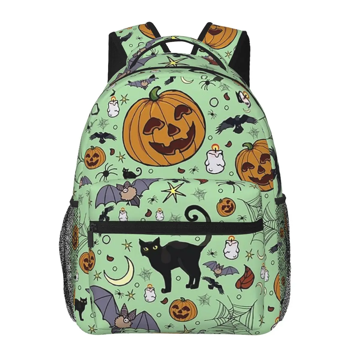 

Halloween Backpacks Boys Girls Bookbag Children School Bags Cartoon Laptop Rucksack Shoulder Bag Large Capacity