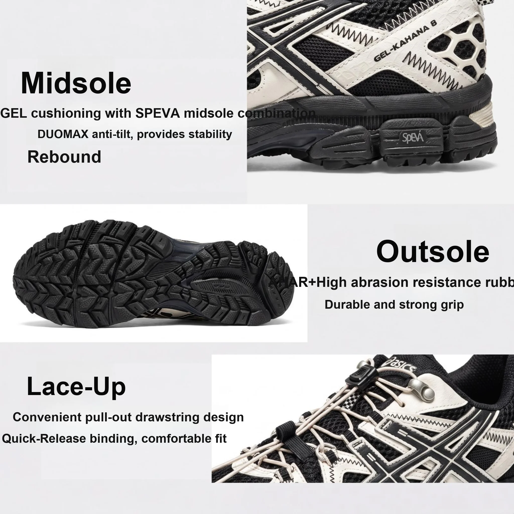 ASICS Gel Kahana 8 FL Nefes Al - Running Gear Asics incelemesi ve fiyatı