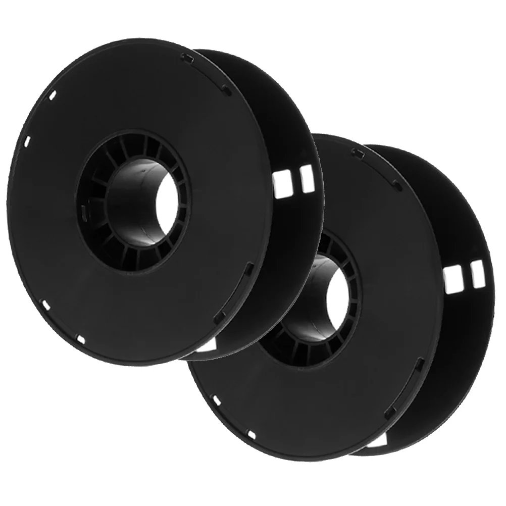 2 Pcs Spool Pay-off Reel Extension Cord Wheel The Wire Electrical Storage Organizer