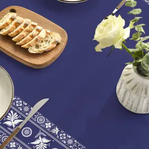 Masa örtüleri dikdörtgen, kuşlu, çiçekli meksika kiremitli, suya dayanıklı, evde bir parti için, mutfak, yemek odası masasının dekoru havluda en çok satılan 8 meksikalı-no. 3