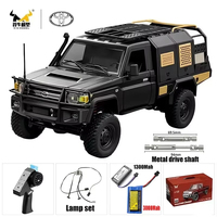 MN82S MN82 Pro RC Remote Controlled Climbing Off-road Vehicle 1:12 Full Scale 4WD for Toyota LC79 Simulation RC Model Toy Rc Car