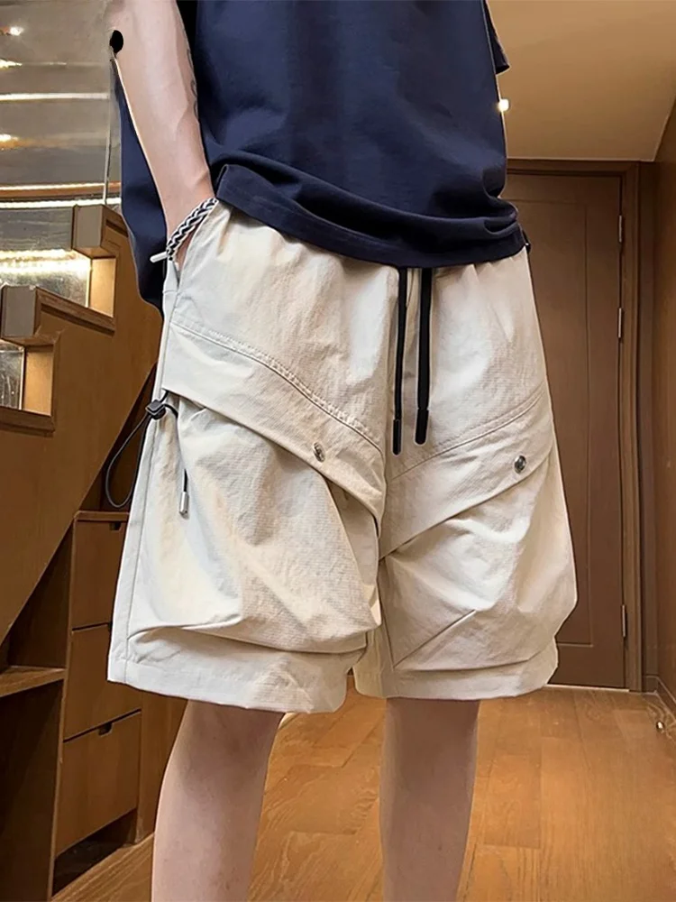 

Мужские летние трендовые брюки Paul Frank Large Mouth Monkey American Workwear: прямые повседневные брюки-капри с большими карманами