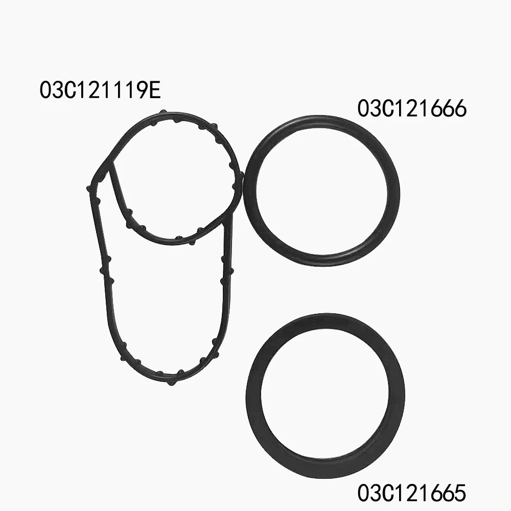 Thermostat sealing ring For Audi A3 S3 A1 Skoda Superb Octavia Yeti VW Polo Tiguan Golf Sagitar 03C121119E 03C121665 03C121666