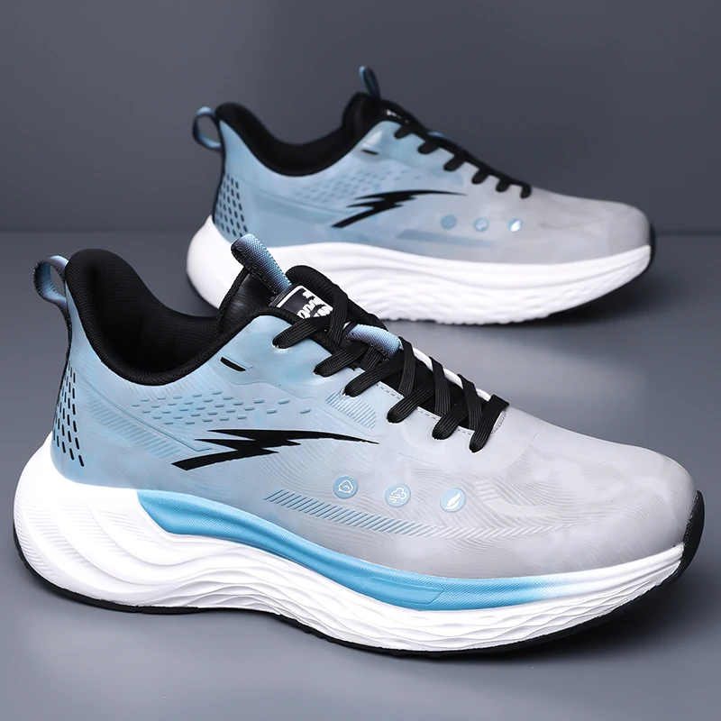 

Luxury Men's Breathable Running Sneakers Casual Trainer Fashion Loafers Race Tenis Shoes for Male