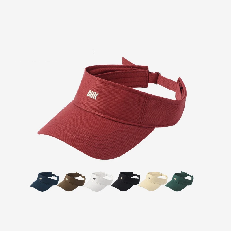 

Ladies' Visors Korean Simple Fashionable Versatile Summer Outdoor Sports Letter Sun Protection Sunshade Empty Top Baseball Cap