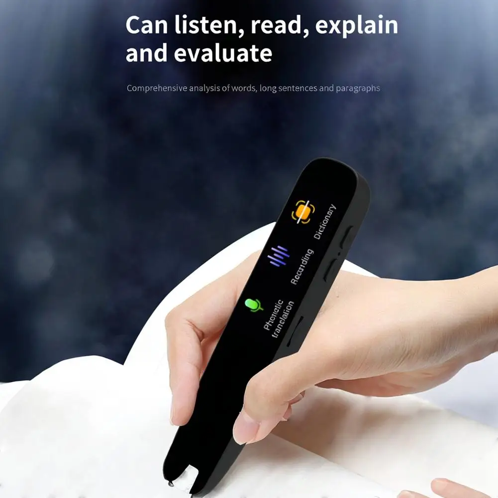 Offline Translation Pen For Teacher Student Dictionary English Intelligent Scanning Point Reading 112 Languages Translator T8Z4