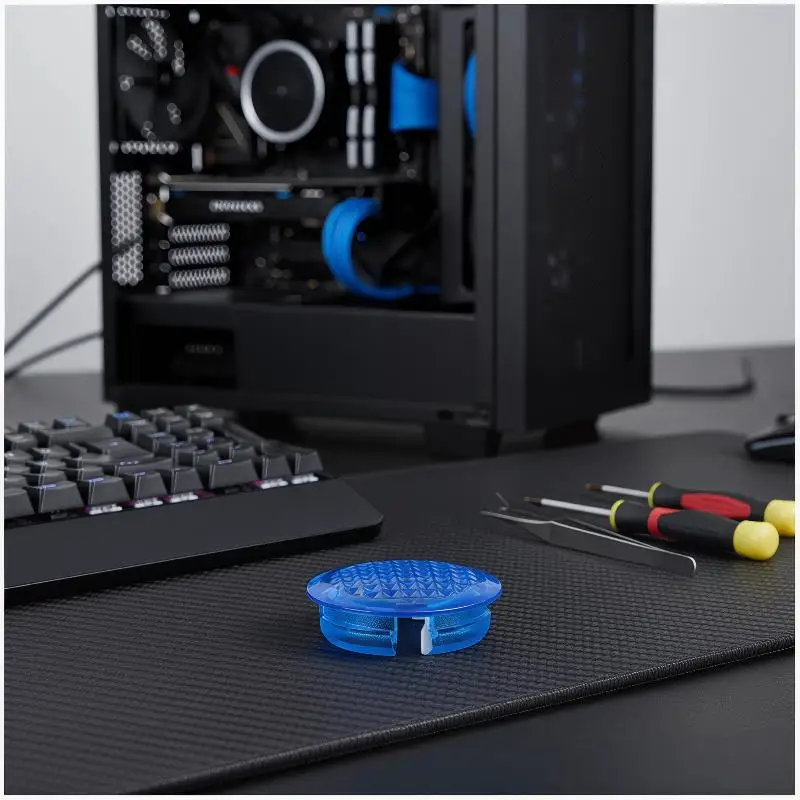 7 Colors High-Quality 10Pcs LC11-5 LED Light Guide Covers 11mm for Versatile Lighting Solutions DIY Lighting Accessories