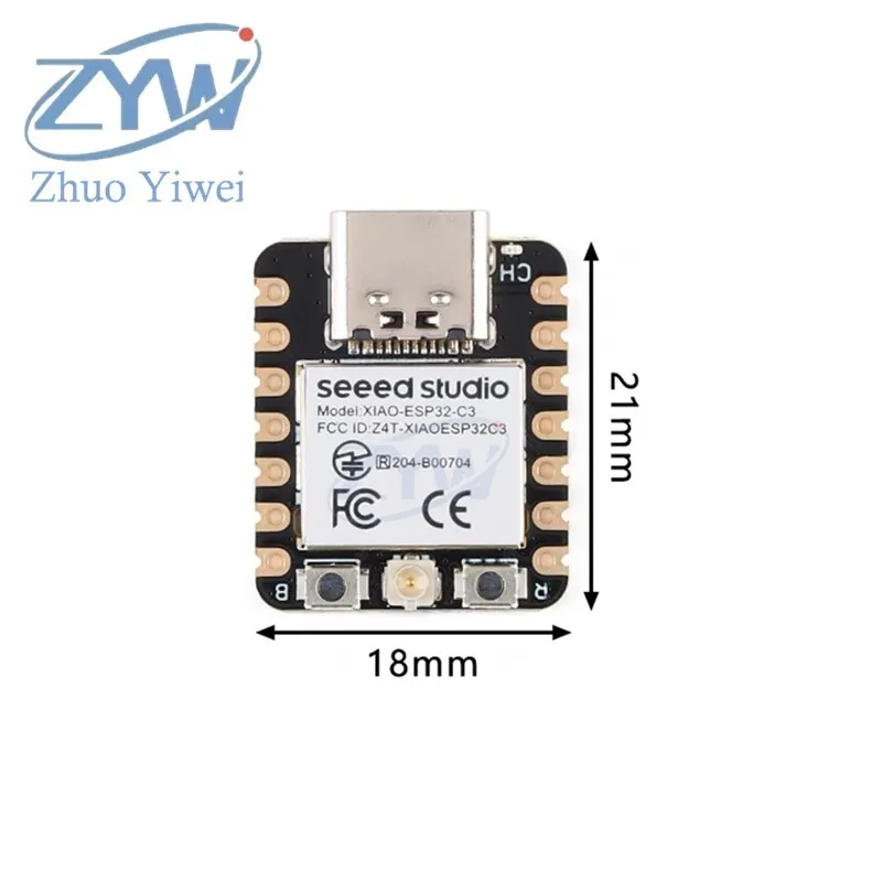 Imagem -04 - Seeed Studio Xiao Ble Placa de Desenvolvimento sem Fio Wifi Mcu Minúsculo 4mb 400kb Módulo para Arduino Pcs Esp32c3