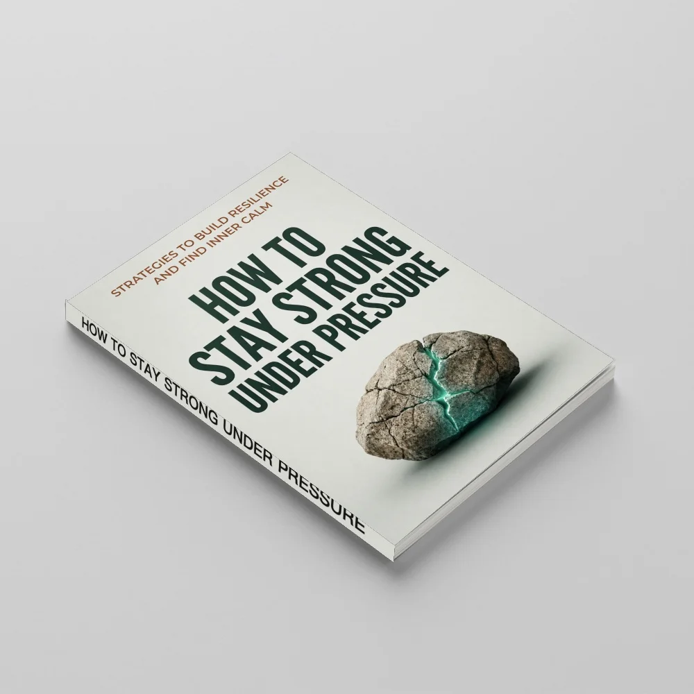How to Stay Strong Under Pressure Personal Growth and Resilience Guide Book, Practical Reading on Emotional Awareness