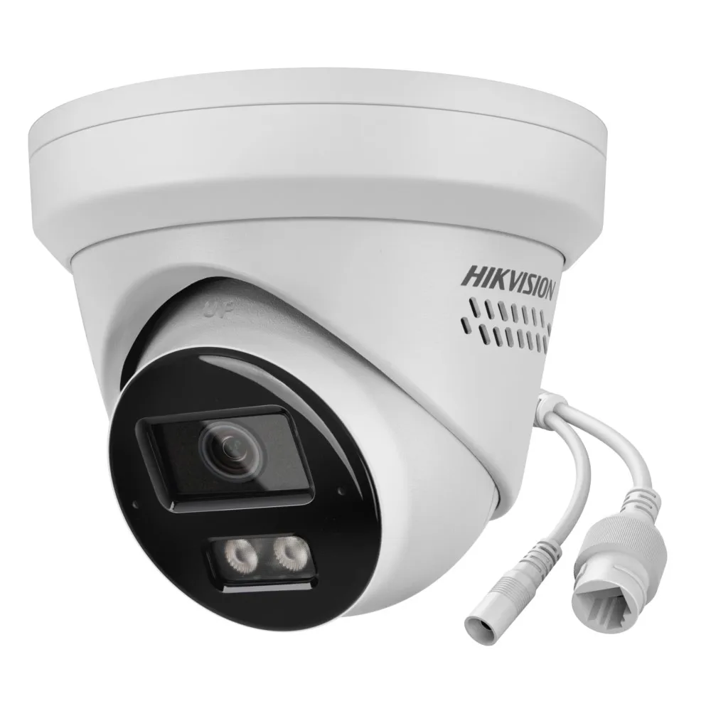Hikvision DS-2CD2383G2-LI2U/SL(RB) 8MP Acusense ضوء إحترافي تحذير مسموع الذكية الهجين ضوء ثابت برج POE كاميرا شبكة مراقبة #3