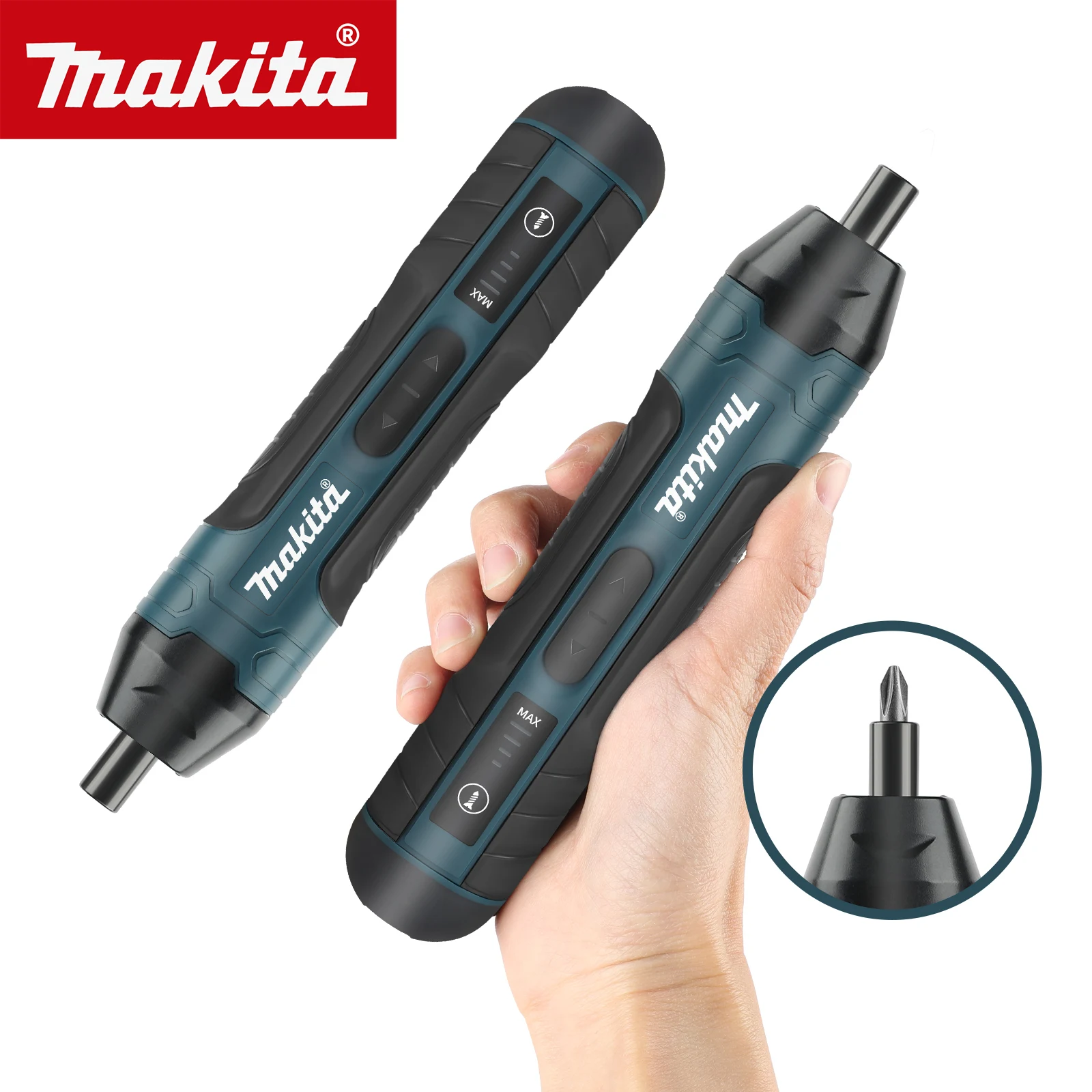 Makita draadloze elektrische schroevendraaier |   3,6V 5N.m koppel |   1/4" Chuck |   1300 mAh Li-ionbatterij - afbeelding 2
