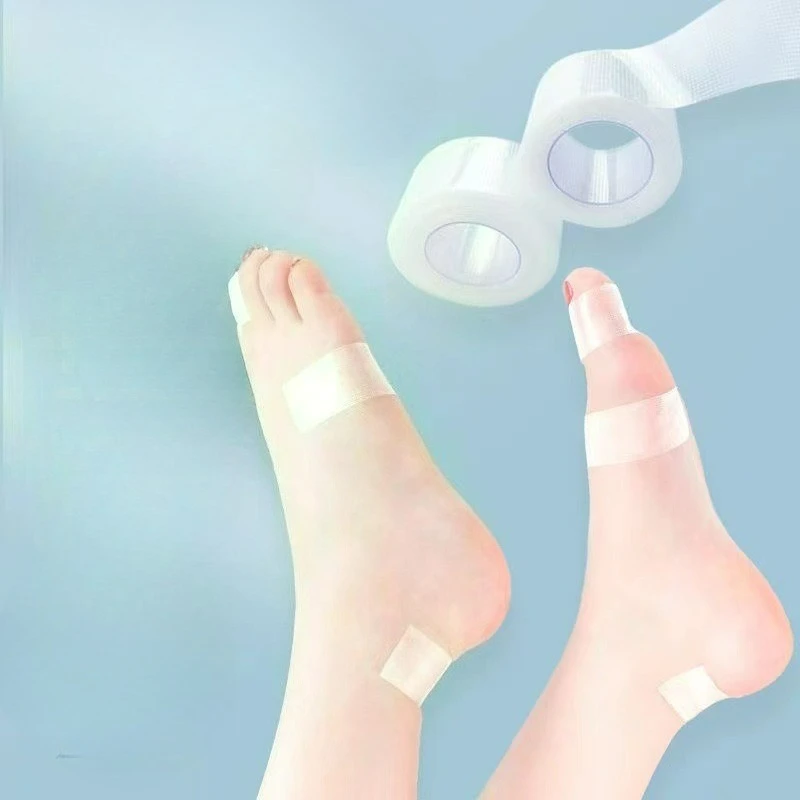 1 Roll Anti-Wear PE Heel Sticker Tape Heel Patch Protector Waterproof First Aid Blister Foot Pad Heel Inserts Grips