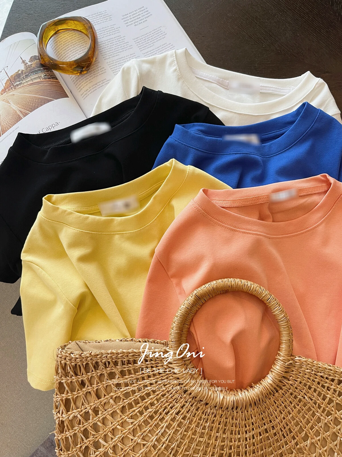 

Basic T-shirt Y2k Woman Clothing 2024 Summer Korean Fashion Style New Elegant Luxury Vintage Crop Top Short Sleeve Tees Youthful