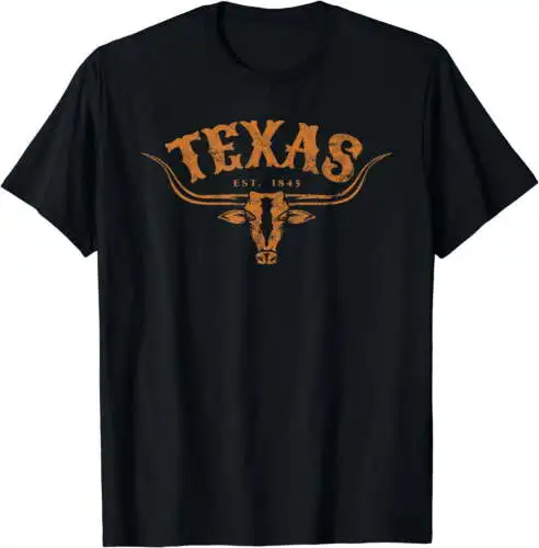 Texas Longhorn Austin Pride Vintage Beauty Design T-Shirt