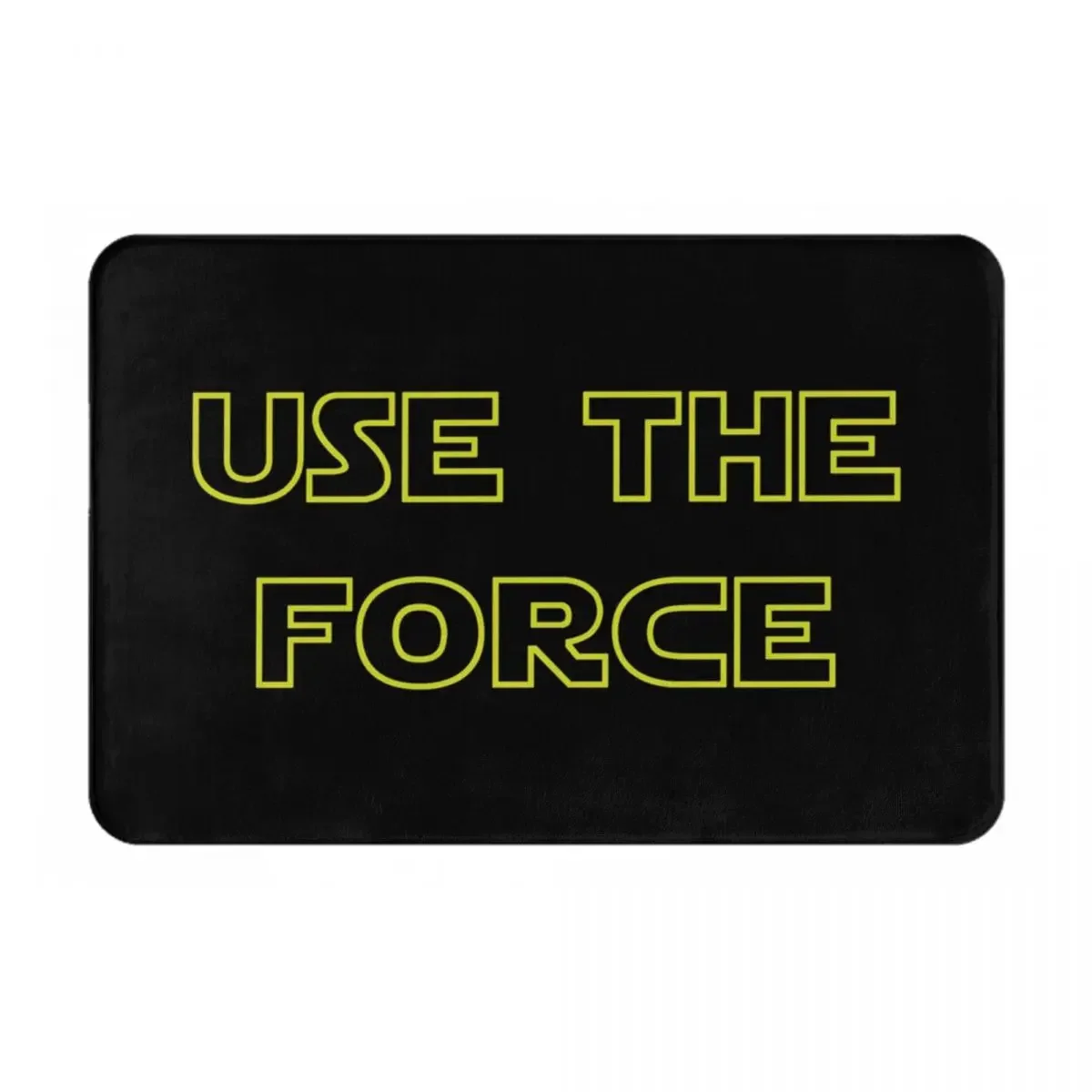 Use The Force V2 Doormat Rug Carpet Mat Footpad Polyester Anti-slip Antiwear Front Room Corridor Kitchen Bedroom Balcony Toilet