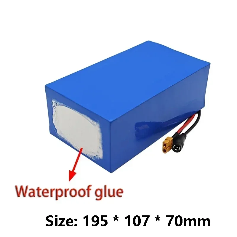 حزمة بطارية ليثيوم أيون ، محرك مع حماية أصلية عالية الطاقة مدمجة في نظام BMS ، 36v ، 10S5P ، 17.5Ah ،! W