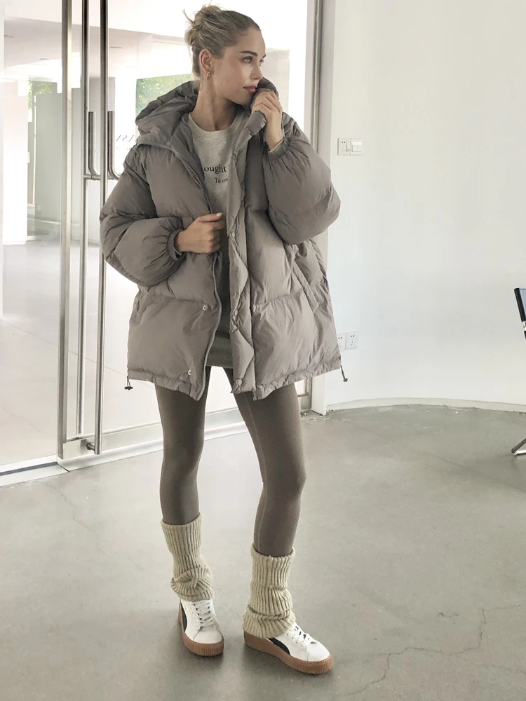 Chaqueta de invierno para mujer, gruesa y prueba de agua cálida a Parka, abrigo para exteriores, novedad de 2024