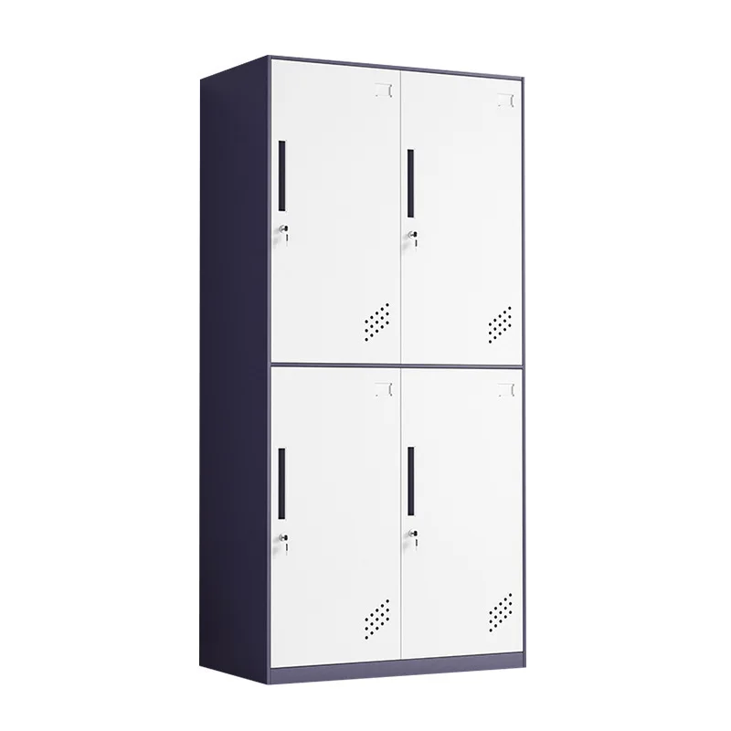 Disassemble and assemble the wardrobe, color matching, multi-door storage cabinet, staff dormitory