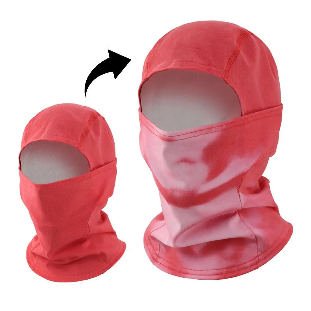 UPF50+ Sonnenschutz-Sturmhaube Farbwechselnde Atmungsaktive Fahrradmaske Thermosensitive Ski-Gesichtsmaske für Männer und Frauen – Detail 10