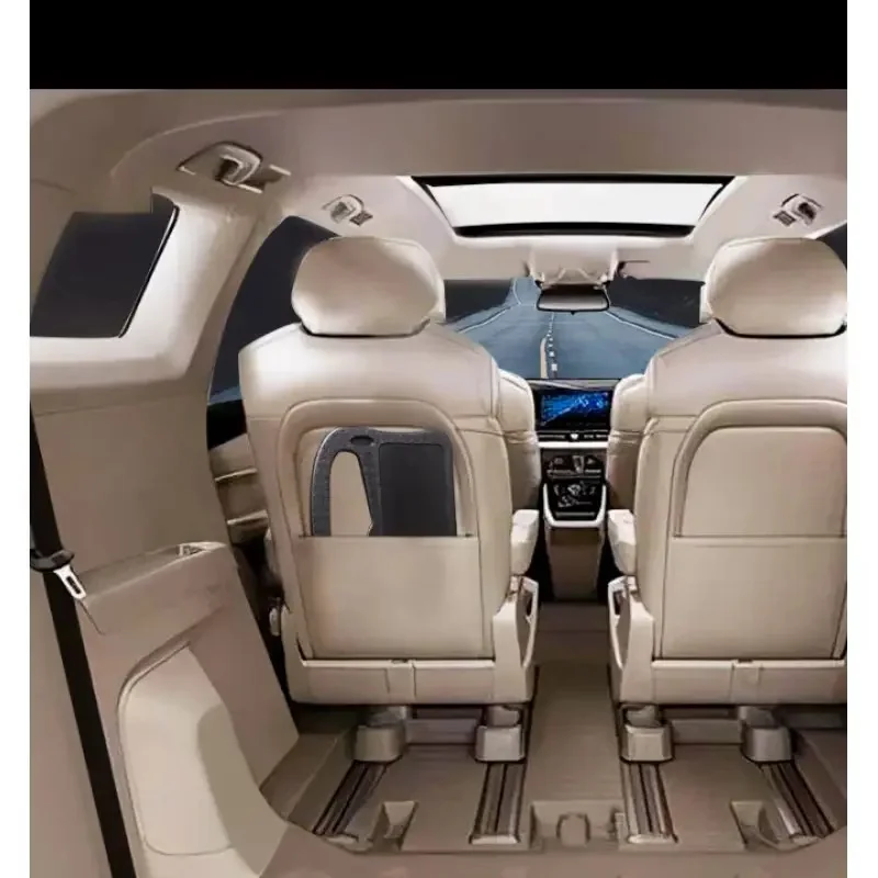 1Pc RVs Car Table Car Multi-Functional Dinner Plate Steering Wheel Rack Plastic Card Table Car Steering Wheel Dining Table Tray view 4