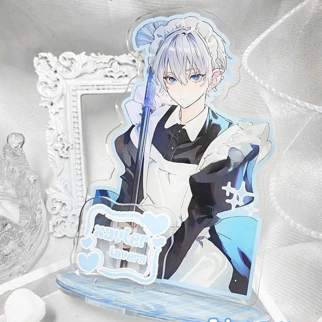 

2025 NEW Game Cosplay Cartoon Desktop Decor Xavier Love And Deepspace Maid Series Acrylic Stand Figure Model Plate