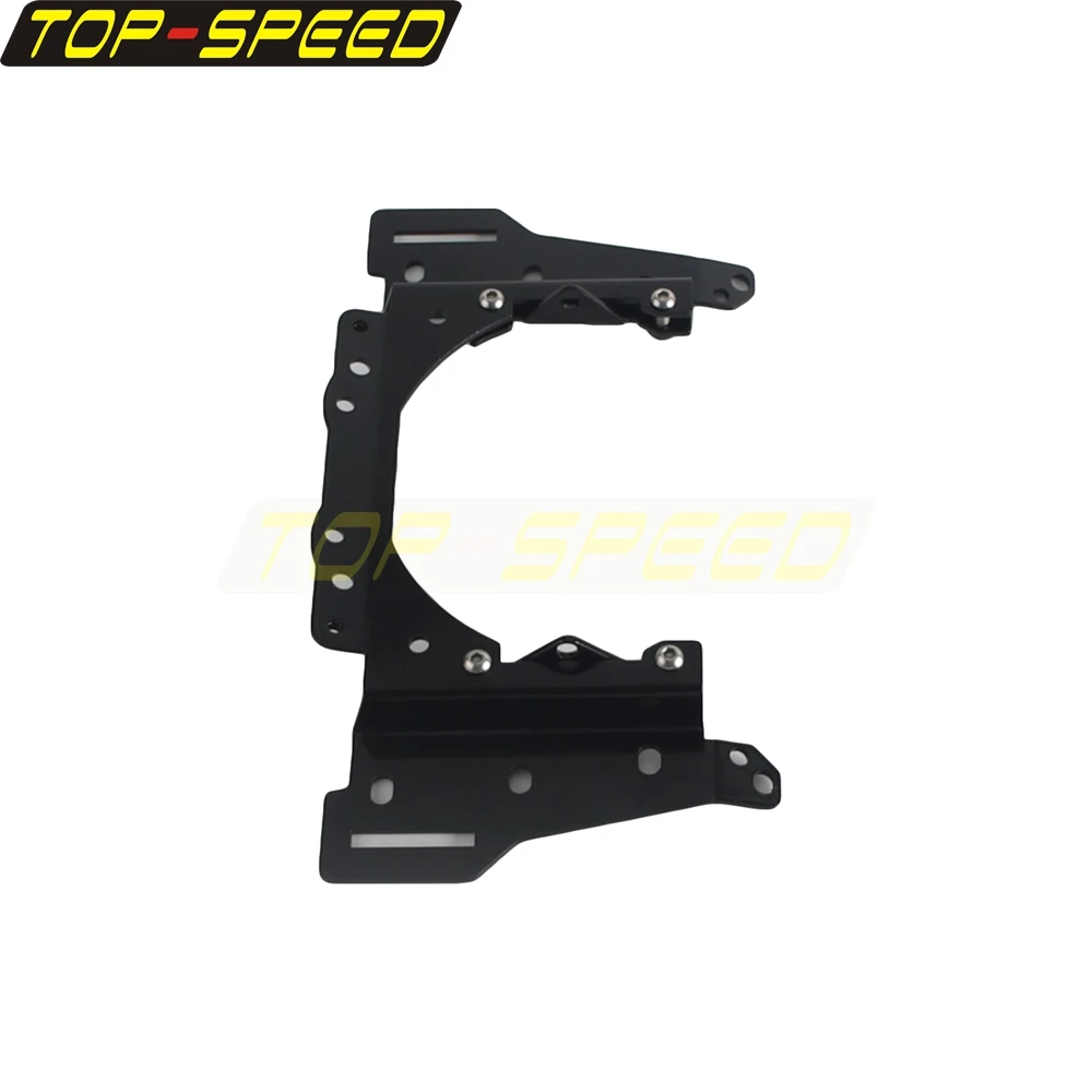 For Baja Design LP6 Headlight Motorcycle LED Headlight Mounting Bracket For Harley Softail Low Rider ST 117 FXLRST FXRST 2022-25 view 5