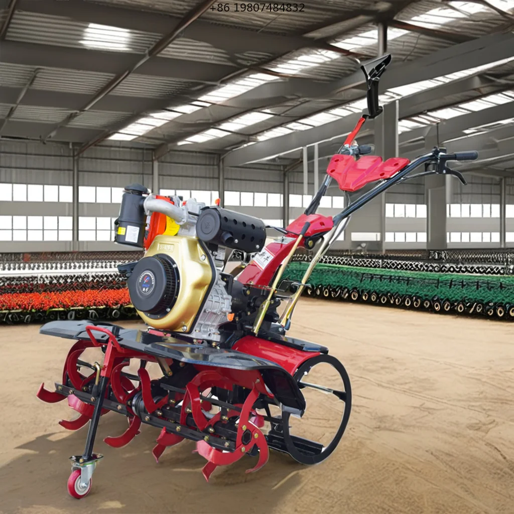 Agricultural  Cultivator, New Mini Rotary Tiller, Suitable for Farm Cultivation, Aliexpress Popular