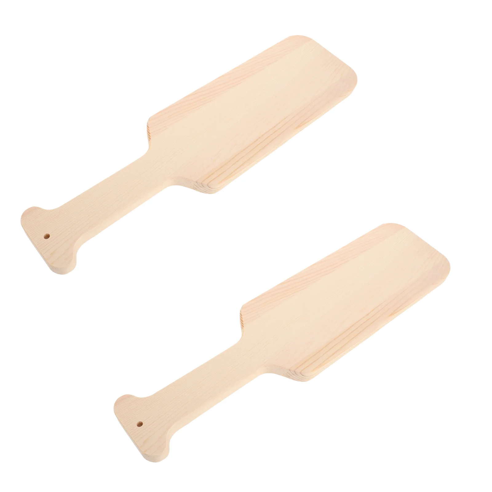 

2Pcs Fraternity Paddle Greek Paddles Unpainted Wooden Boards for DIY Student Clubs University Team Spirit Greek Paddles