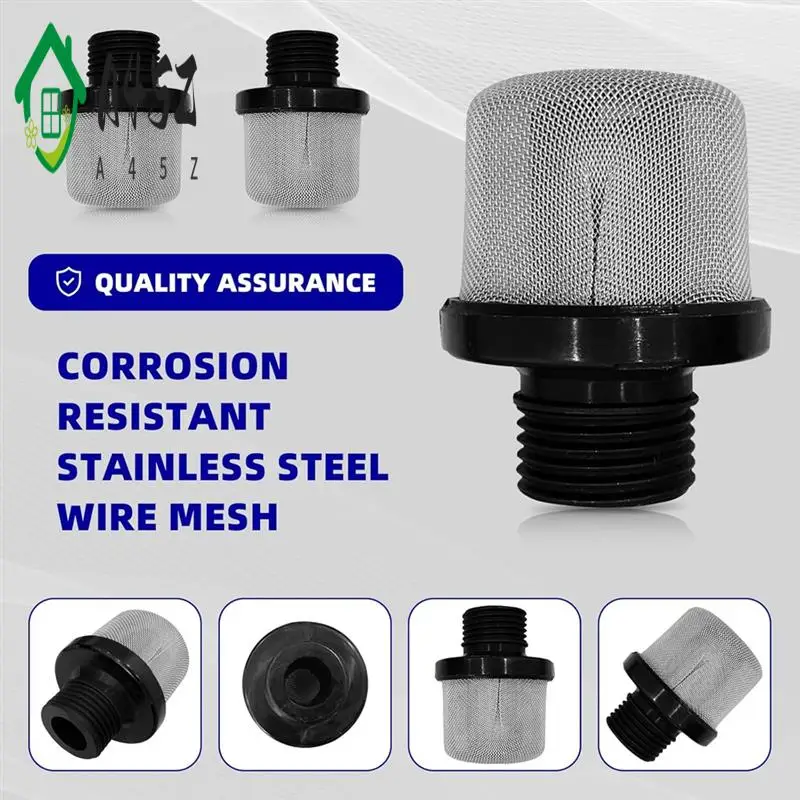 

A45Z-4Pcs 288716 Фильтр впускного фильтра 3/4 дюйма и 5 шт. 288749 Комплект фильтров для безвоздушных распылителей подходит для безвоздушных распылителей краски