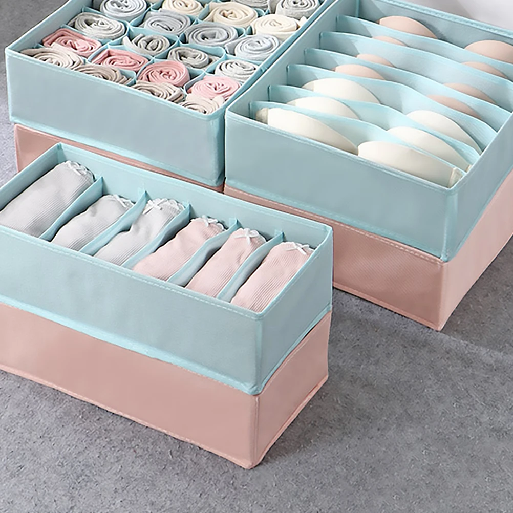 

Underwear Box Multi-Purpose Organizer Bra Socks Briefs Storage Case Cloth Light Travel Portable Socks Underwear Storage