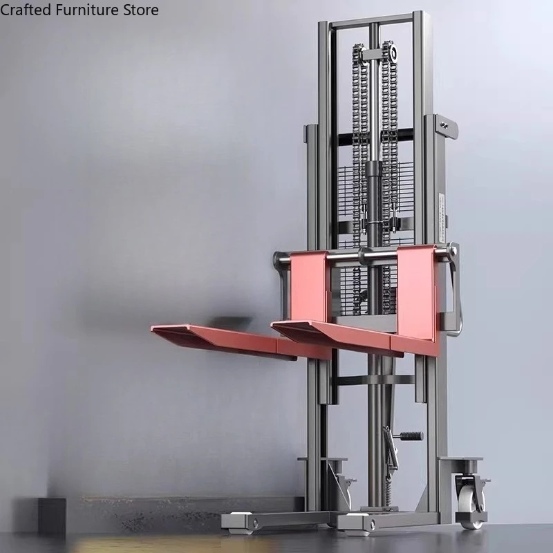 Anti-side-over Forklift Truck Intelligent Manual Stacking Forklift Truck Commercial Furniture Carretilla Elevadora ZY60CC