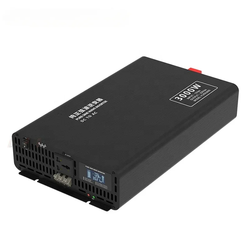 High quality customizable dc/ac car inverter 12v 220v pure sine 5000 wat  5000w power inverter dc 12v 220v ac car inverter