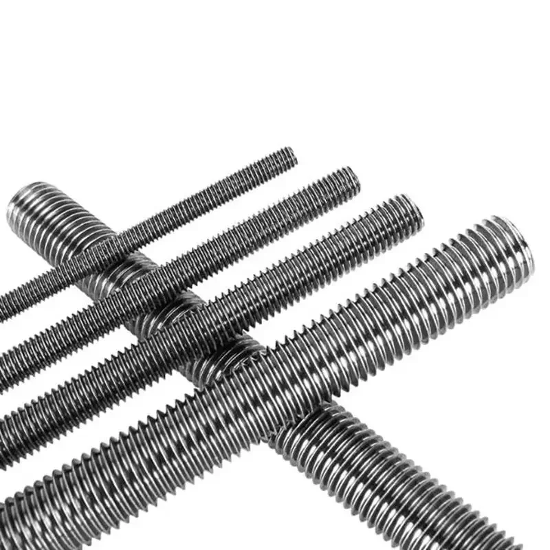 Pure Titanium Bolt Bar Rod Stud Bar M3 M4 M5 M6 M8 M10 M12 M14 M16 M18 M20 M22 M24 Metric Full Threaded Bar Studding Rod