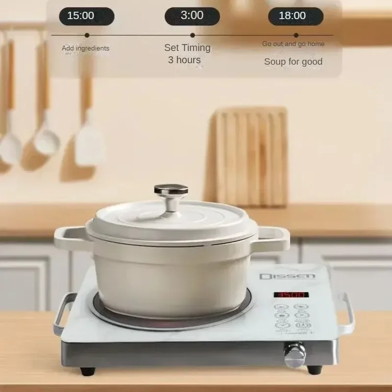 Réchaud électrique en céramique haute puissance, cuiseur à thé multifonction pour usage domestique, réchaud à chaleur rapide, conception économe en énergie, nouveau