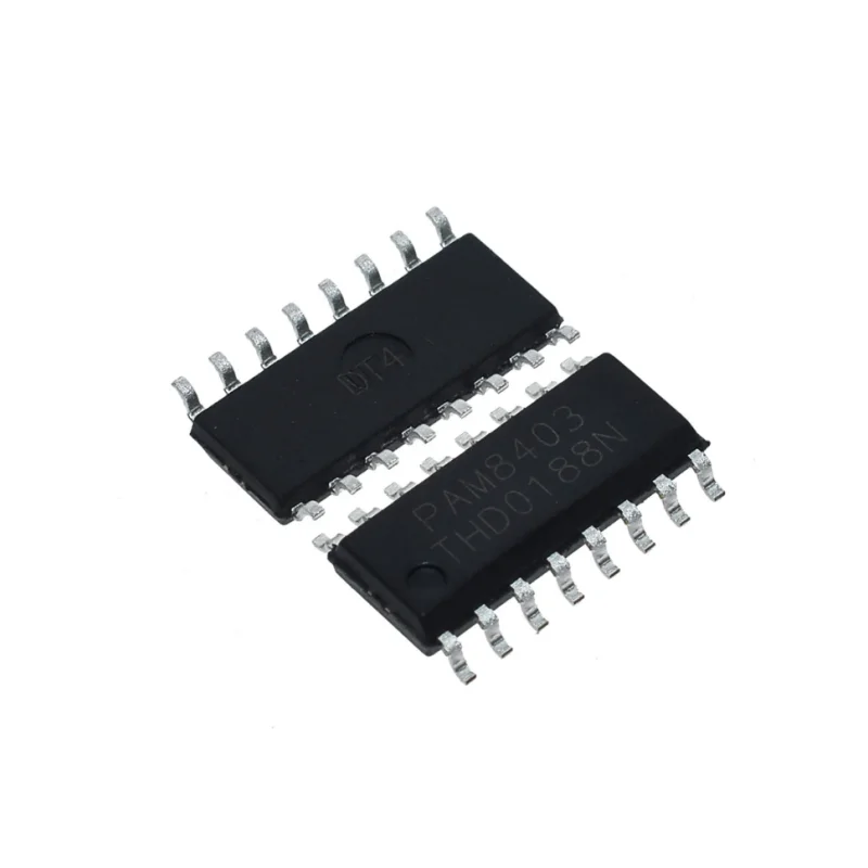PAM8403 Class D Stereo Audio Amplifier Chip, 3W, SOP16, 8403, 10pcs