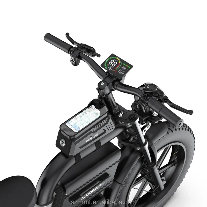 High-end Electric Bike Exporter 1500w Fat Tire 20inch Bicycle Steel and Aluminum Alloy Frame