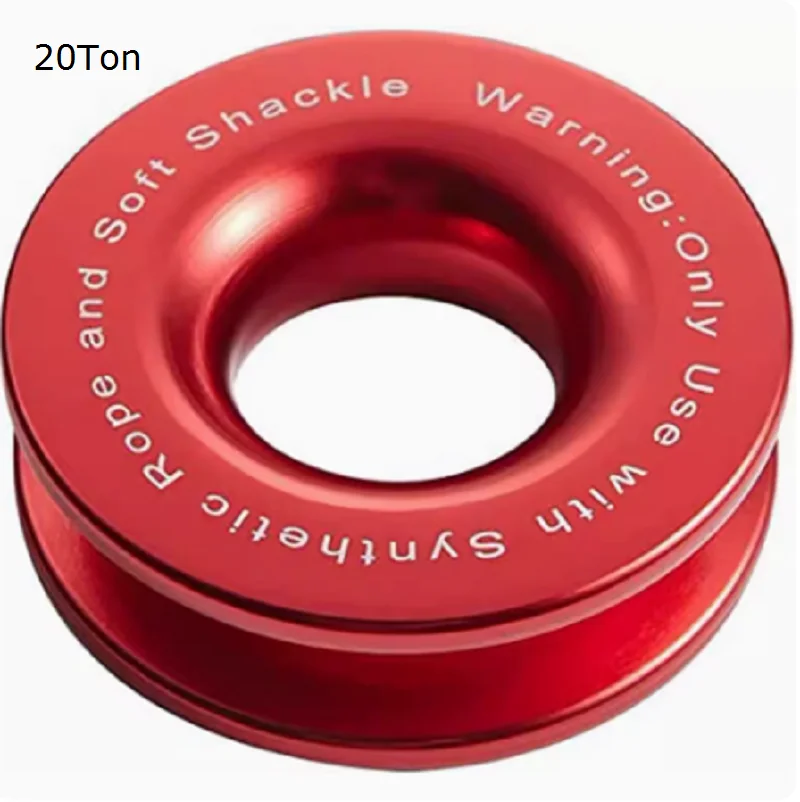 20Ton-35Ton, 44100lbs, Off road winch movable  pulley modification rescue trailer rope winch rope hook refitting