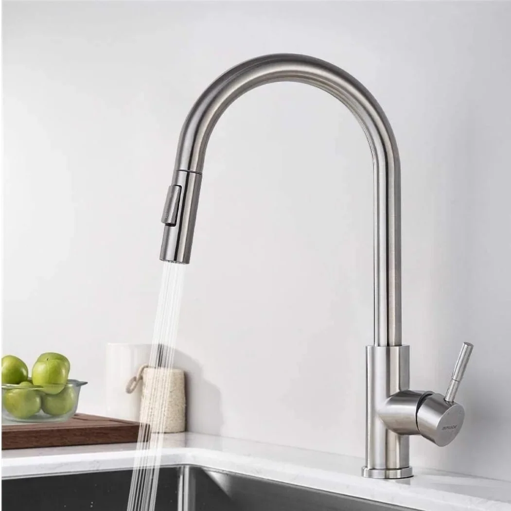 

Смеситель для горячей и холодной воды, телескопический с одним отверстием