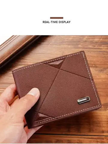 Classic Faux Leather Slim Wallets for Men Minimalist Bifold Credit ID Card Holder Wallet Purse Short Thin Money Clip